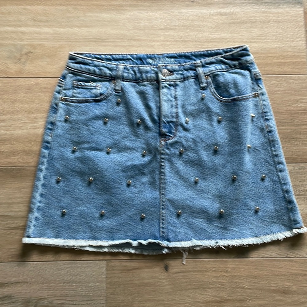Womens Denim Skirt Size 14